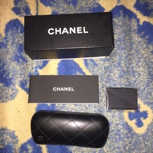 Authentic Chanel Sunglasses Case NIB